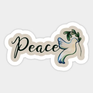 Peace Sticker